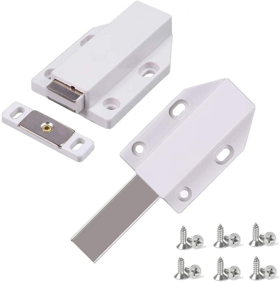 Doors & Door Hardware Choose Color EZLatch Latch System for Closet Double Doors door