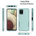 thumbnail image 4 of For Samsung Galaxy A03S A13 A14 A23 A32 A34 A53 A54 5G Case,Njjex 2 in 1 PC Phone Case ,Rubber & Rugged Shockproof Full Body Protection Case Cover-Green, 4 of 6