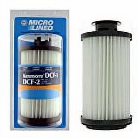 Compatible with Kenmore DCF-1/DCF-2 8192124 Dust Cup Filter by DVC Micro-Lined