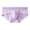 Purple, variant on zeranth Men Slim Fit Underwear Low-rise Solid Color Briefs Big U-convex Design Elastic Waistband Breathable Sexy Panties