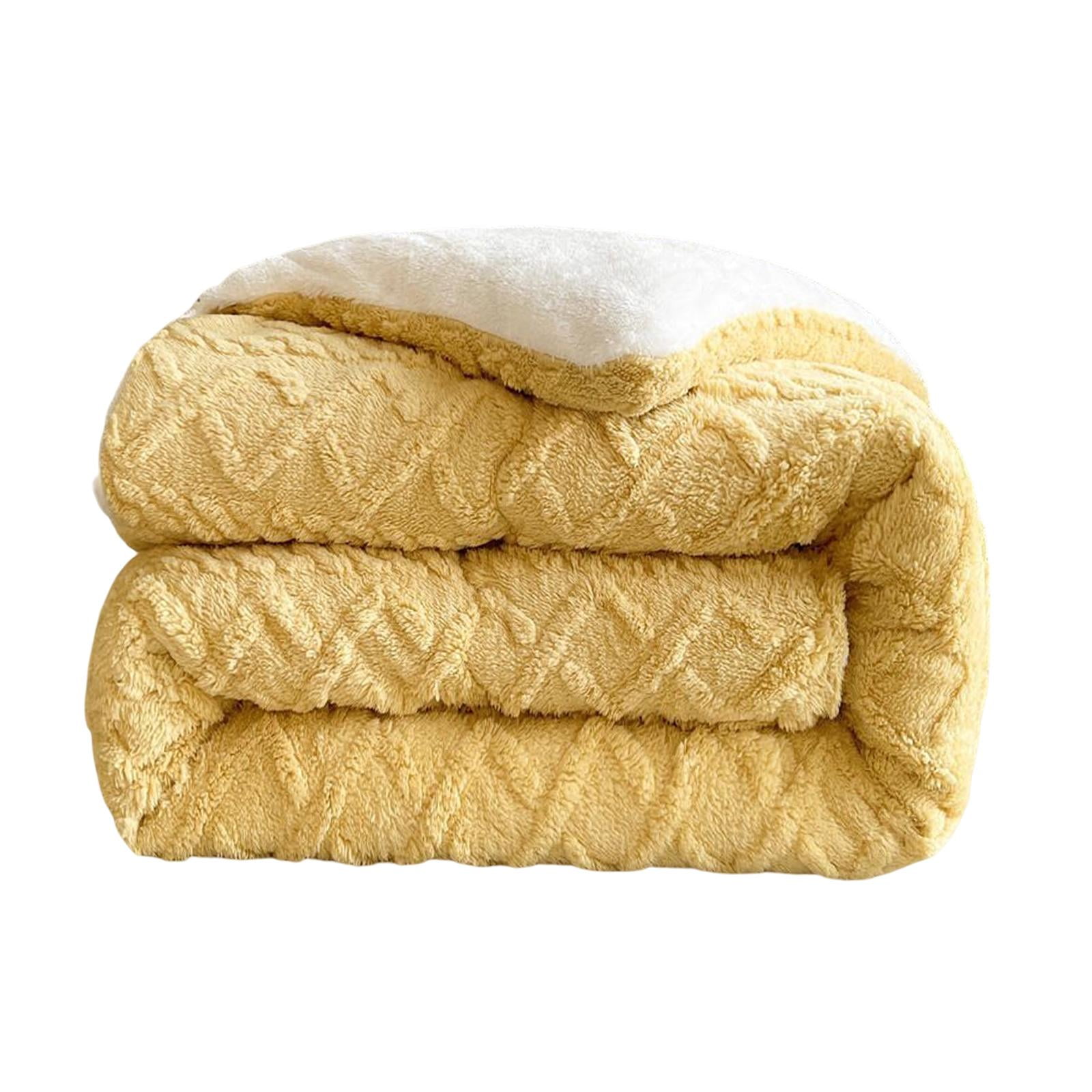 Reversible plush blanket sale