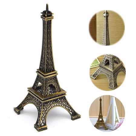 6 0 15cm Paris Eiffel Tower Figurine Statue Bronze Tone Vintage 6 0 15cm Paris Eiffel Tower Figurine Statue Bronze Tone Vintage Alloy Model Home Decor