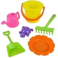 thumbnail image 2 of 6 Piece Sandbox Beach Set - Bucket, Shovel & more...- Sandbox Beach set includes 6 pieces, 2 of 3