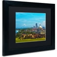 thumbnail image 2 of Trademark Fine Art "Old San Juan" Canvas Art by CATeyes, Black Matte, Black Frame, 2 of 4