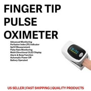 EMI Finger Pulse Oximeter – SpO2, PR, and PI Monitoring
