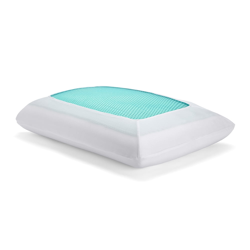 Sealy Memory Foam Gel Standard Pillow Standard White 