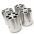 thumbnail image 6 of Cylinder Pen Holder Revolver Pen Holder with 6 Slots Pen Pencil Holder Cylinder Design Heavy Duty Non-Slip Aluminum Office, 6 of 6