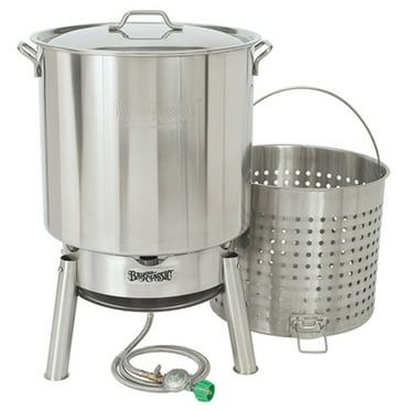 Creole Feast CFB1001A, Single Sack Crawfish Boiler, Outdoor Stove Gas ...