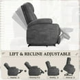 thumbnail image 5 of Homall Lift Recliner Comfy Chair Power Massage Electric Recliner Chairs for Adults,Blck, 5 of 7