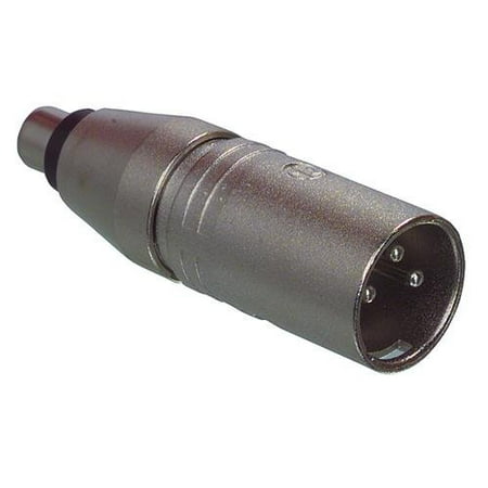 Neutrik Adapter - Neutrik - NA2MPMF - 3-Pole XLR Male to RCA Female Adapter