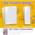 thumbnail image 3 of Wolfi Set 12 Protectores Sofá Gatos Antiarañazos Transparentes Muebles Tapetes Rascadores Cinta Autoadhesiva, 3 of 7