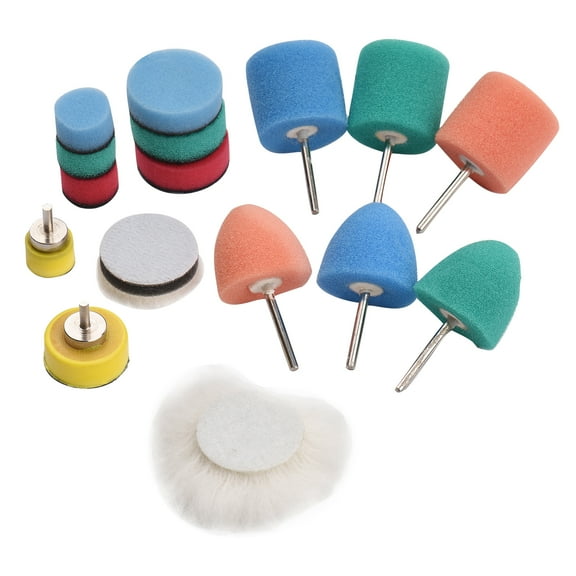 Polishing Pad,Tools Car Wheel Pads 16 Pcs 16 Pcs Detail Car Wheel Handle Pads Pad Car Pads Tools Car Polisher Pads Pad Car Detail Mewmewcat Lsfyyds Car Polisher Qinquan Pads Lsfyyds Car 16 Pcs