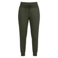 thumbnail image 5 of Leggings for Women Elastic High Waist Drawstring Workout Hiking Gym Yoga Pants Fitted Joggers with Pockets, 5 of 6
