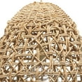thumbnail image 4 of Jamie Young Co Netted Coastal Rattan/Rope Fabric Pendant in Natural Corn, 4 of 10