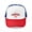 Red/Blue/White, variant on - CA(CAN) Canada Hockey - Adjustable Unisex Printed Trucker Hat with Mesh Back