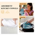 thumbnail image 6 of Blue Teal Coastal Kitchen Towel Dish Cloths Set of 1, Microfiber Soft Kitchen Hand Towels, Sea Nautical Ocean Summer Beach Absorbent Quick Drying Dishcloths 18 x 28 Inches, 6 of 8