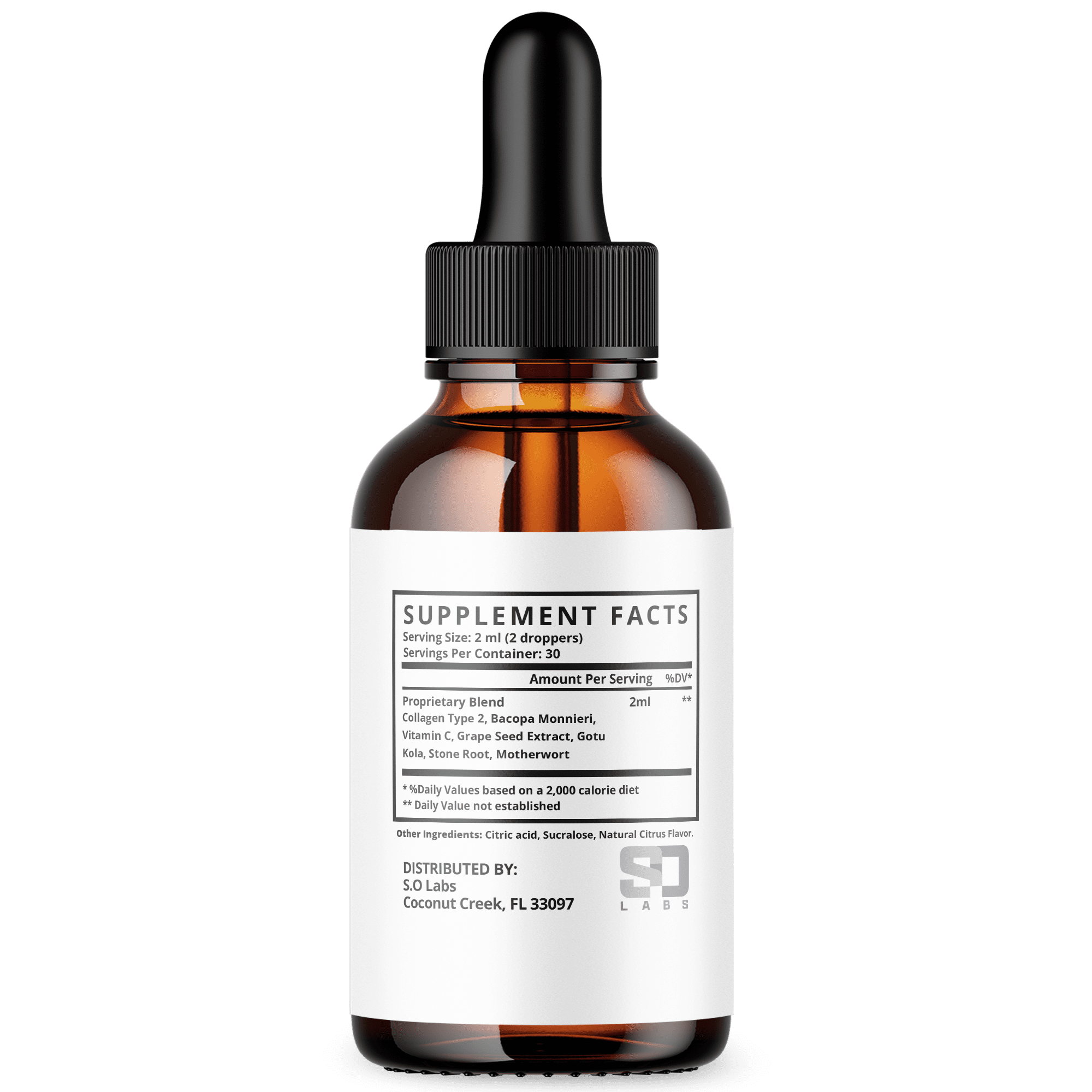 Glyco Shizen Glycogen Support Drops Advanced Formula Vitamin Supplement 90 Servings