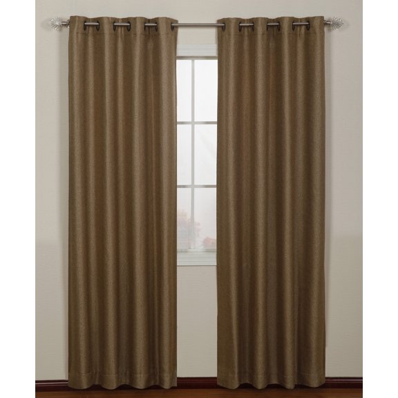 Nanshing Aruba Grommet Single Curtain Panel, Spicy, 54 x 84"