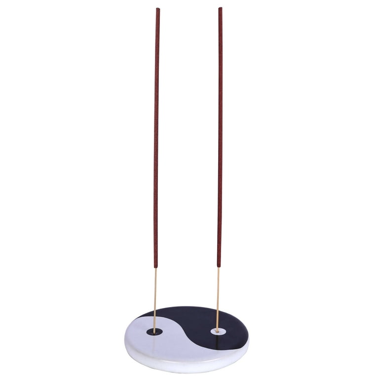 499体限定　Yin-yang Ceramic Incense Burner Mainstays Ceramic Yin Yang Incense Holder - Round Shape