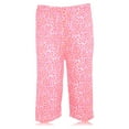 thumbnail image 5 of JEFFRICO Pajamas For Women Capri Set Sleepwear Soft Pajamas Short Sleeve Pajama Sleepshirt With Capri Pants, 5 of 7
