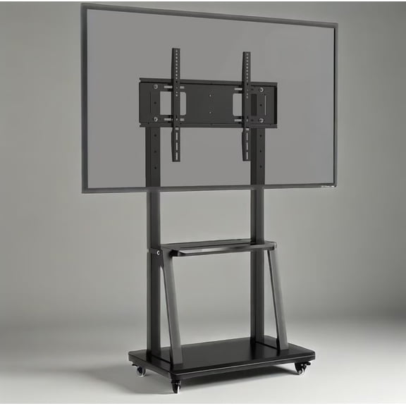 JYXOIHUB Mobile Smart Board Station | 40-86 Inch, Magnetic Tray, Tool-Free Adjustment，Design for Classroom Home Office