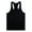 Black, variant on Men's Cotton Stringer Tank Tops Muscule Cut Bodybuilding Gym Vest Y-Back Workout Sleeveless T-Shirt Size 2XL Blue