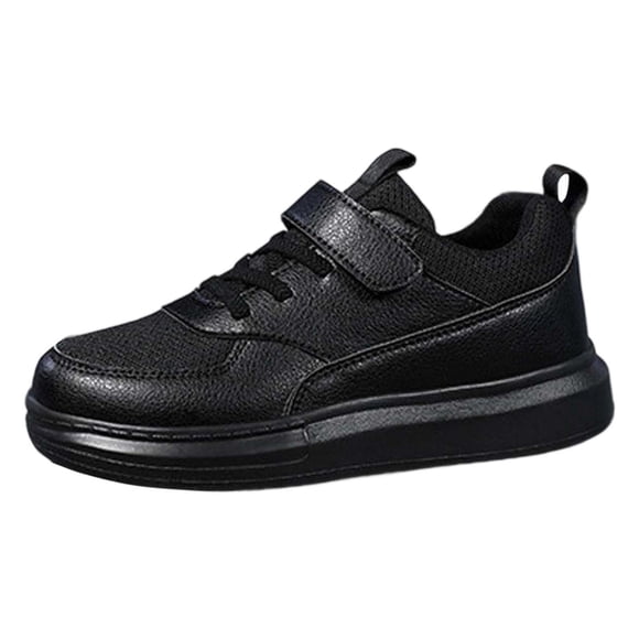 Kids Running Shoes Boys Girls Lightweight Breathable Mesh Sneakers For Children Comfortable Athletic Sports Walking Casual Play Boys Sneakers Black 37