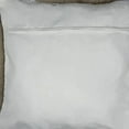 thumbnail image 3 of Set of Two Taupe Natural Sheepskin Square Pillows, 3 of 4