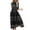 Black formal dresses for women, variant on Usmixi Formal Dresses for Women Short Sleeve Round Neck Western Print Summer Long Dresses Tie Waist Vintage Graphics Button Swing A Line Dress Green m Under $5