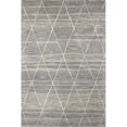 thumbnail image 1 of Bashian R129-TA-6X9-HG323 Greenwich Collection Geometric Contemporary Wool & Viscose Hand Tufted Area Rug, Taupe - 5 ft. 6 in. x 8 ft. 6 in., 1 of 1