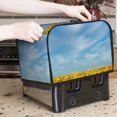 thumbnail image 6 of KLL Blooming Sunflower Field Print 2 Slice Toaster Dust Covers Kitchen Small Appliance Cover with 2 Pockets,Can hold Jam Spreader Knife & Toaster Tongs (11.4 x 7.9 x 7.5), 6 of 6
