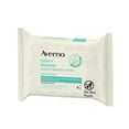Aveeno Calm + Restore Nourishing Makeup Remover Facial Wipes, 25 Ct
