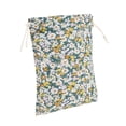 thumbnail image 1 of 1 Pc Bolsa Cosmética Floral de Algodón Verde Durable con Cuerda para Mujeres para Viajes de Negocios, 1 of 3