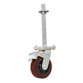 thumbnail image 5 of yotijay Scaffolding Caster Adjustment Rod Design Swivel Caster for Workbench Shelves PVC, 5 of 8