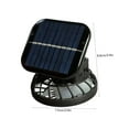 thumbnail image 2 of Fan Hats for Men Clearance, Hwkond Solar And Usb Rechargeable Battery High Wind Power Cold Hat Dugout/clip Fan, 2 of 3