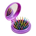 thumbnail image 1 of Mini peine para el cabello con espejo Sunnimix cepillo de pelo de viaje, 1 of 8