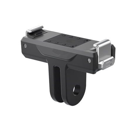 AOOOWER Magnetic Grip Adapter with Quick Release Function Compatible for Action Cameras Ideal for Sports and Travel Recording