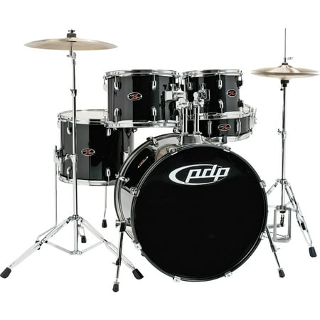 PDP by DW Z5 Complete Drum Set with Hardware and Cymbals Carbon Black