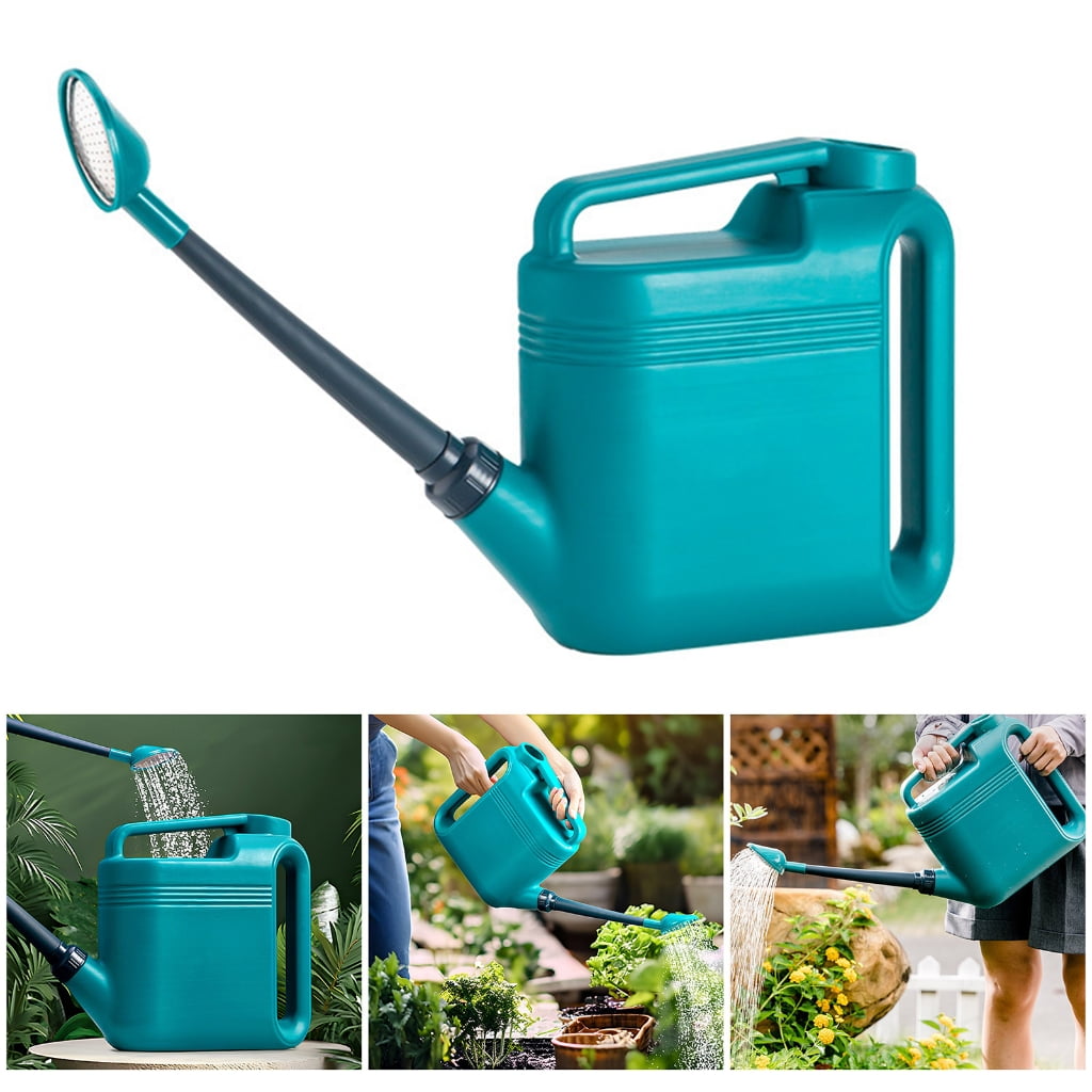 Large Capacity 5L Watering Can for Flower and Vegetable Gardens Irrigation Tool Rustproof Long Spout Water Sprayer