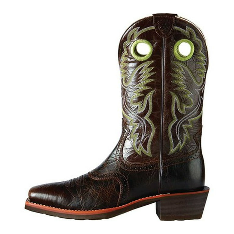 Men s Ariat Heritage Roughstock Square Toe Walmart