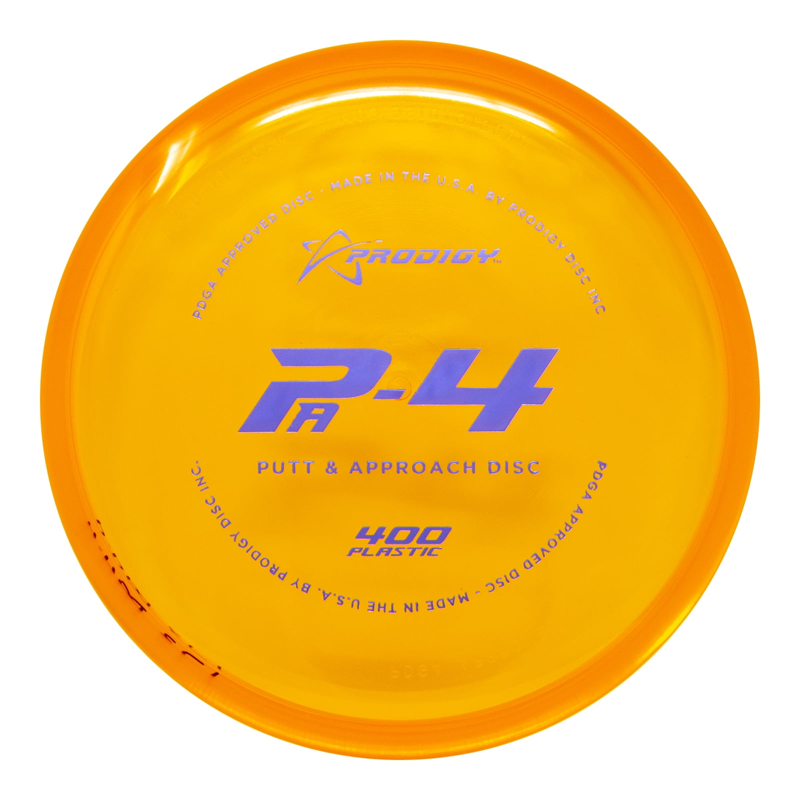 Prodigy Disc 400 PA4 Putter Golf Disc Understable Putt & Approach