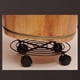 thumbnail image 3 of Heavy Duty Iron Garden Pot Mover with Casters, Potted Plant Dolly with Locking Wheels for Outdoor & Indoor, 3 of 5