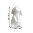 thumbnail image 2 of Elainilye Easter Ceramic Bunny Decor, Mini Cute White Tabletop Decoration for Living Room Bedroom Desk, Spring Home Decor Accent, Holiday Ornament and Gift Idea, 2 of 6