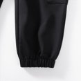 thumbnail image 4 of Gibobby Boys Pants Toddler Little Boys Cargo Jogger Pants 12 18Months 2T 3T 4T 5T Baby Boys Sweatpants Quick Dry Casual Pull On Pants Boys Casual Pants(7-8 Years,Black), 4 of 9