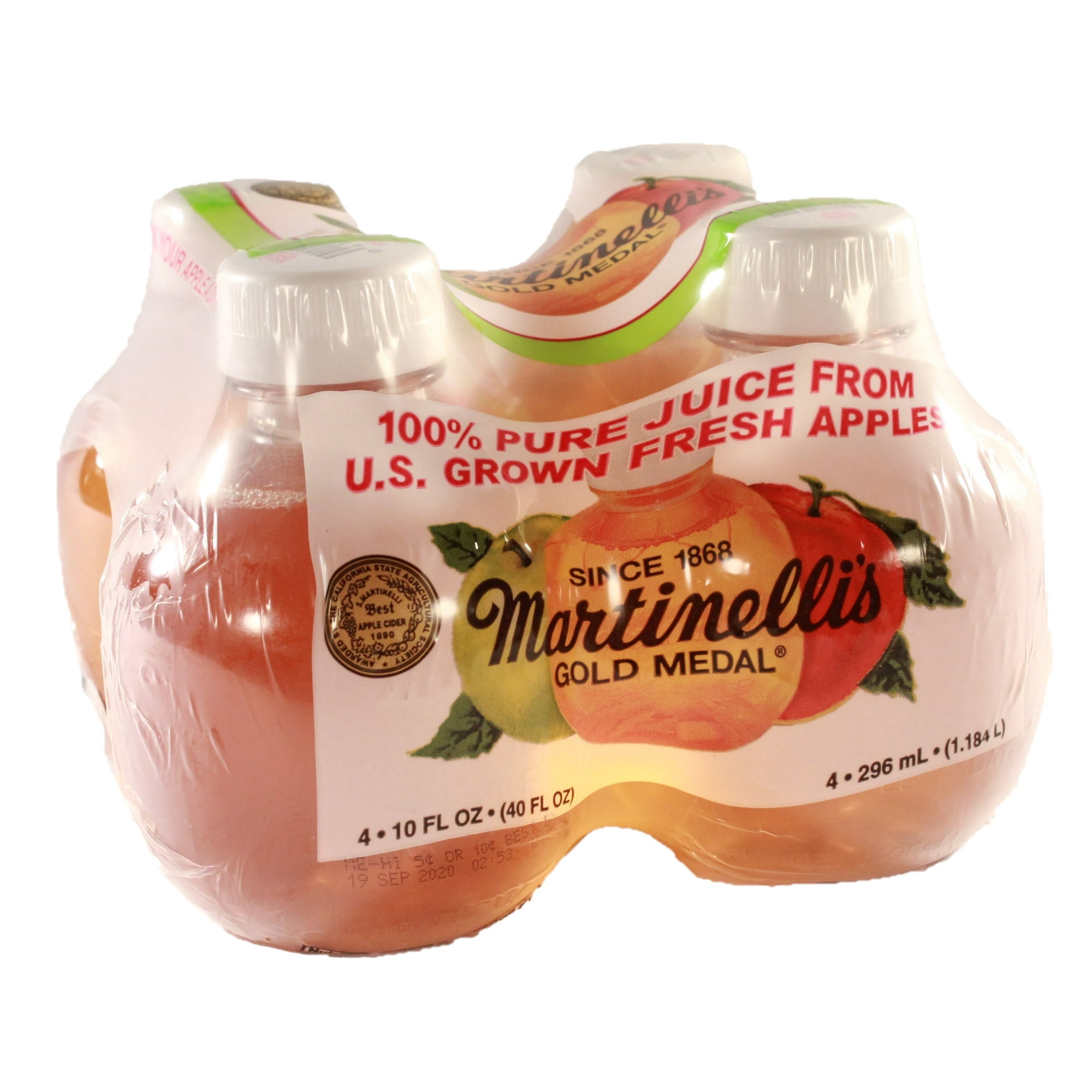 Pack of 6, Martinelli Gold Medal Apple Juice, 40 fl oz