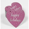 thumbnail image 2 of Inkdotpot 100 Pack Real Silver Foil Paper Tag Happy Holiday Favor Hang Tag, 2 of 8