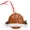 Basketball, variant on Sports Ball Ornament, Baseball
