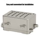 thumbnail image 4 of RC ESC Box ANGGREK Caja Receptora De Protección De Metal Universal Plata 60 x 40 x 30 mm, 4 of 8