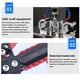 thumbnail image 2 of Riwesomey Universal motocicleta ajustable lado trasero pata de cabra bicicletas antideslizante una sola pierna estacionamiento soporte Scooter Accesorios para motos Negro, 2 of 6