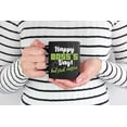 thumbnail image 2 of Happy Boss's Day, Black 11oz Ceramic Mug, 2 of 5